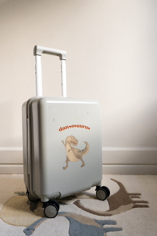 KONGES SLOJD KONGES SLOJD TRAVEL SUITCASE - DANSOSAURUS