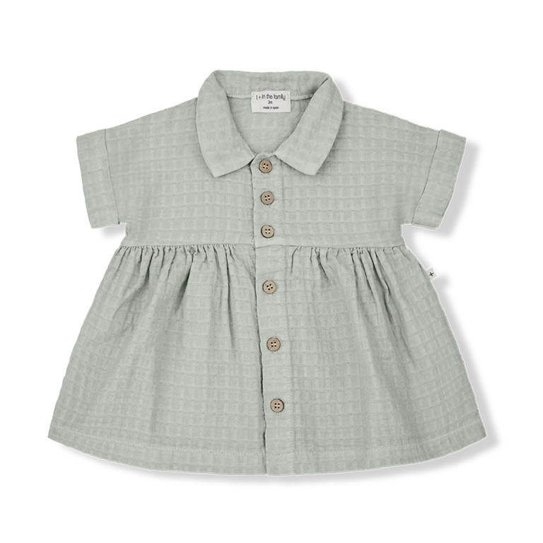 1+ IN THE FAMILY SS3 - 1+ IN THE FAMILY MOMO S.SLEEVE DRESS - JADE