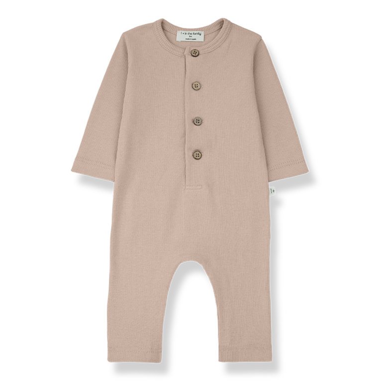 1+ IN THE FAMILY SS3 - 1+ IN THE FAMILY BRUNO JUMPSUIT - ROSE