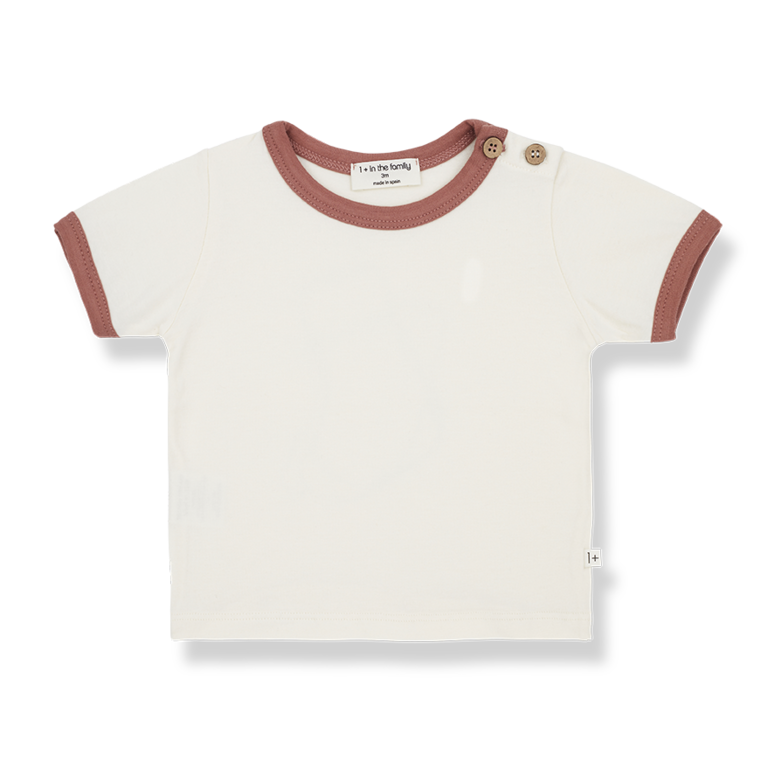 1+ IN THE FAMILY SS3 - 1+ IN THE FAMILY MOU T-SHIRT - CEDAR