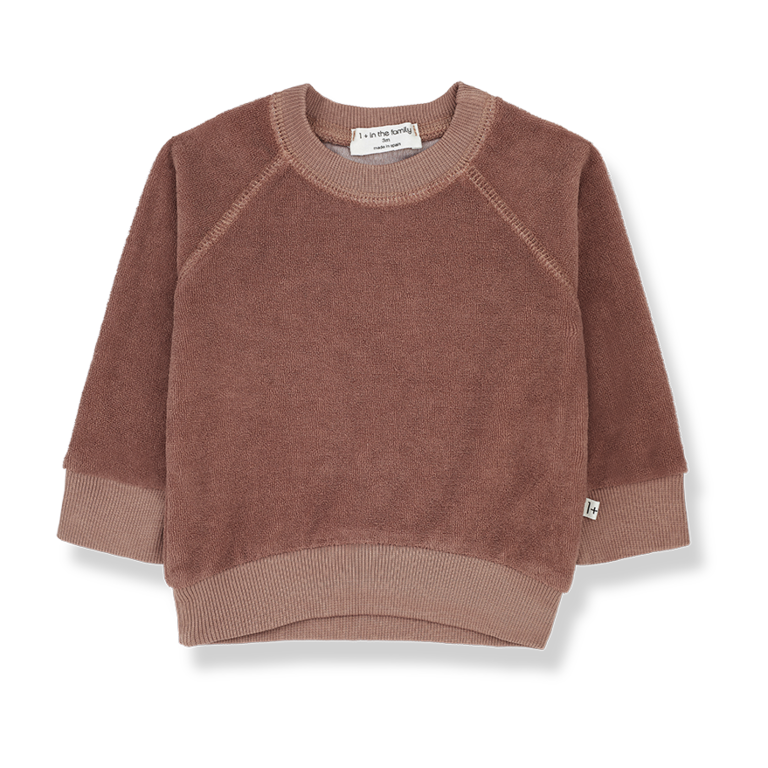 1+ IN THE FAMILY SS3 - 1+ IN THE FAMILY JORDAN SWEATER - CEDAR