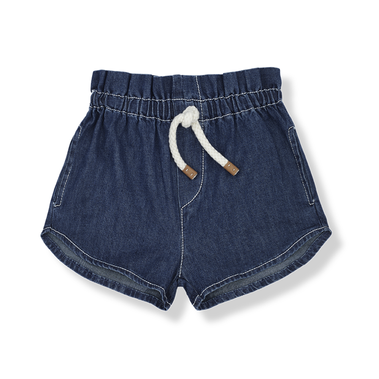 1+ IN THE FAMILY SS3 - 1+ IN THE FAMILY AURORA SHORT - DENIM