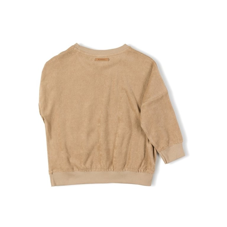 NIXNUT SS3 - NIXNUT LOOSE SWEATER B - BISCUIT