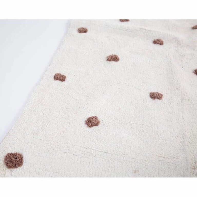 CHILDHOME CHILDHOME TAPIJT 120X160 - ECRU DOTS