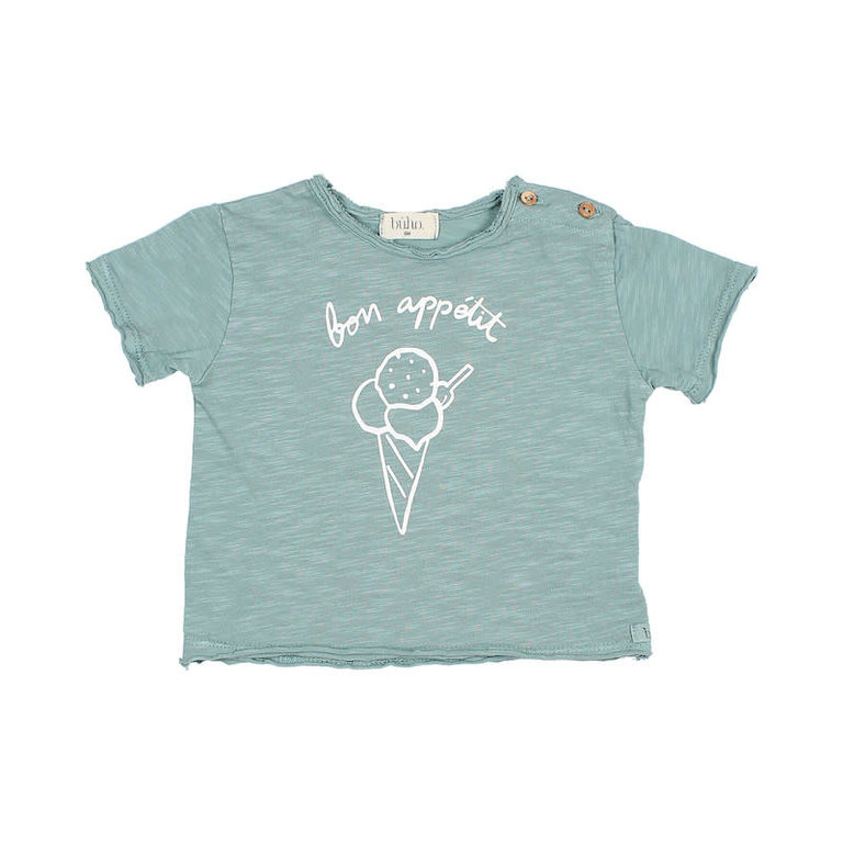 BUHO SS3 - BUHO BON APPETIT T-SHIRT - SEA PINE