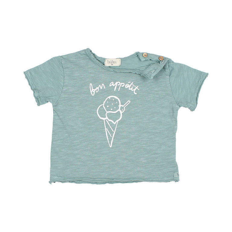 BUHO SS3 - BUHO BON APPETIT T-SHIRT - SEA PINE