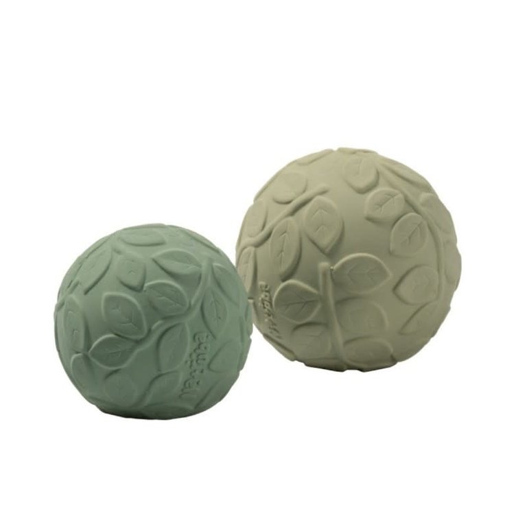 MAMELOU NATRUBA - SENSORY BALL SET - LEAF - GREEN