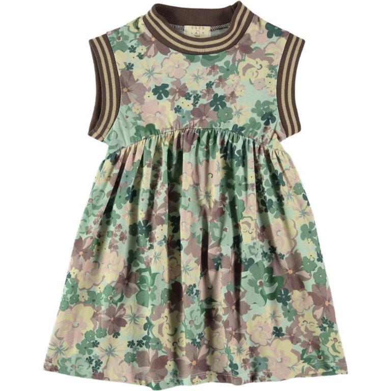 COCO AU LAIT SS3 - COCO AU LAIT JERSEY DRESS - FIELD OF FLOWERS