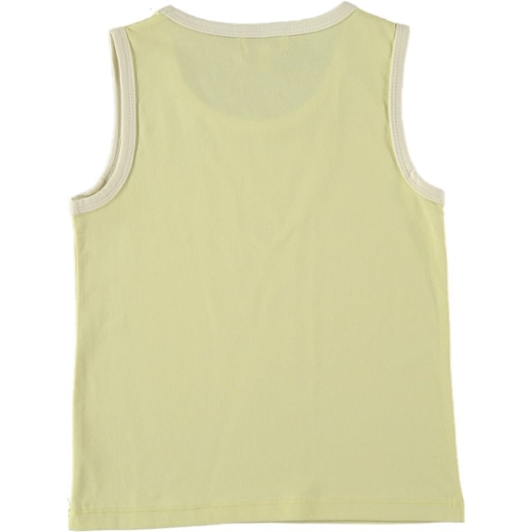 COCO AU LAIT SS3 - COCO AU LAIT HELLO COCO TANK TOP - YELLOW