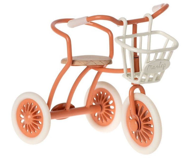 MAILEG MAILEG TRICYCLE BASKET MOUSE