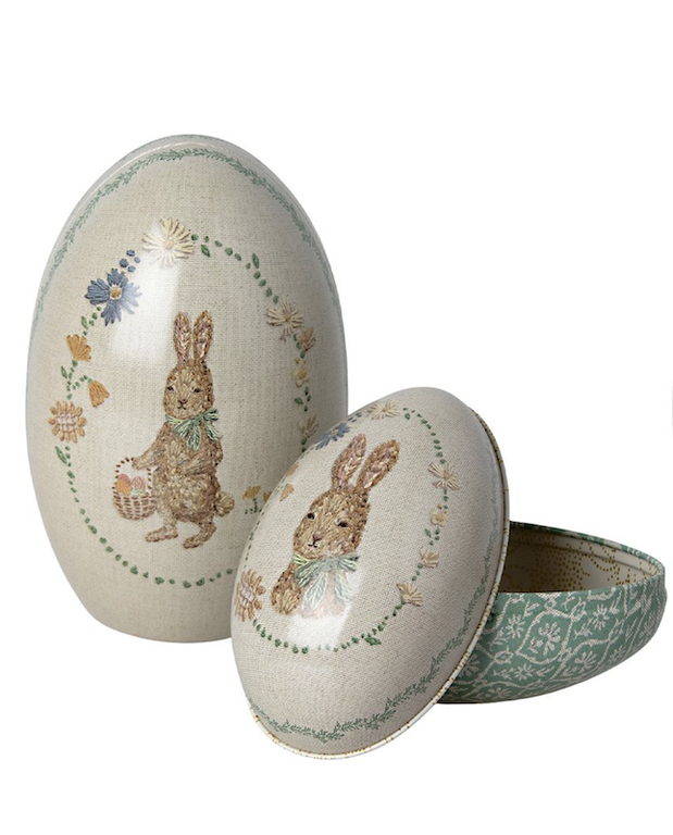 MAILEG MAILEG EASTER EGG SET METAL - GREEN