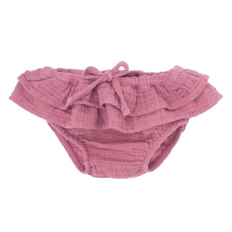 TOCOTO VINTAGE SS3 - TOCOTO VINTAGE PLUMETTI RUFFLED BLOOMER - PINK FLUOR