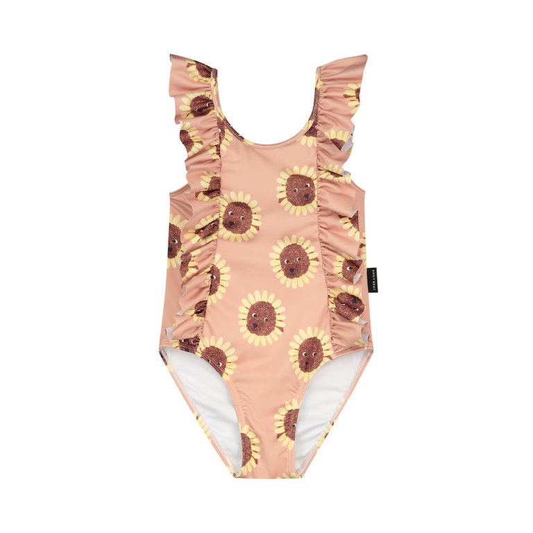 DAILY BRAT SS3 - DAILY BRAT SUNNY DOG SWIMSUIT - PALE STONE