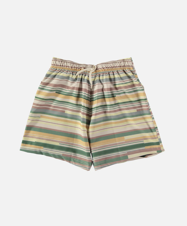 COCO AU LAIT SS3 - COCO AU LAIT MULTI -STRIPES SWIM SHORTS - STRIPES