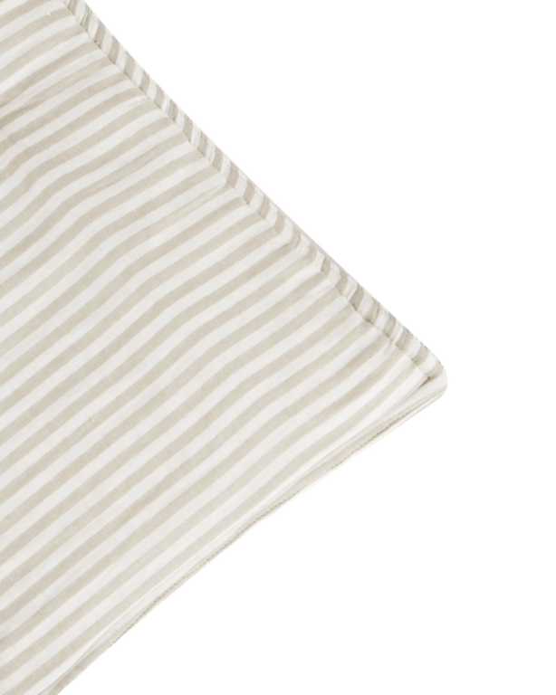 GARBO & FRIENDS GARBO & FRIENDS MUSLIN FILLED BLANKET 100X140CM - STRIPE ANJOU