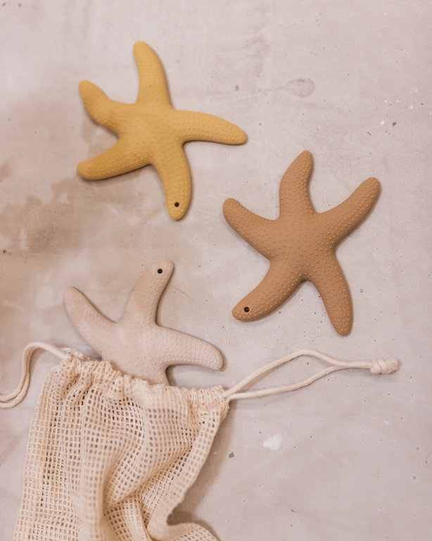 MRS ERTHA MRS ERTHA LUCKY STAR TEETHER - HONEY