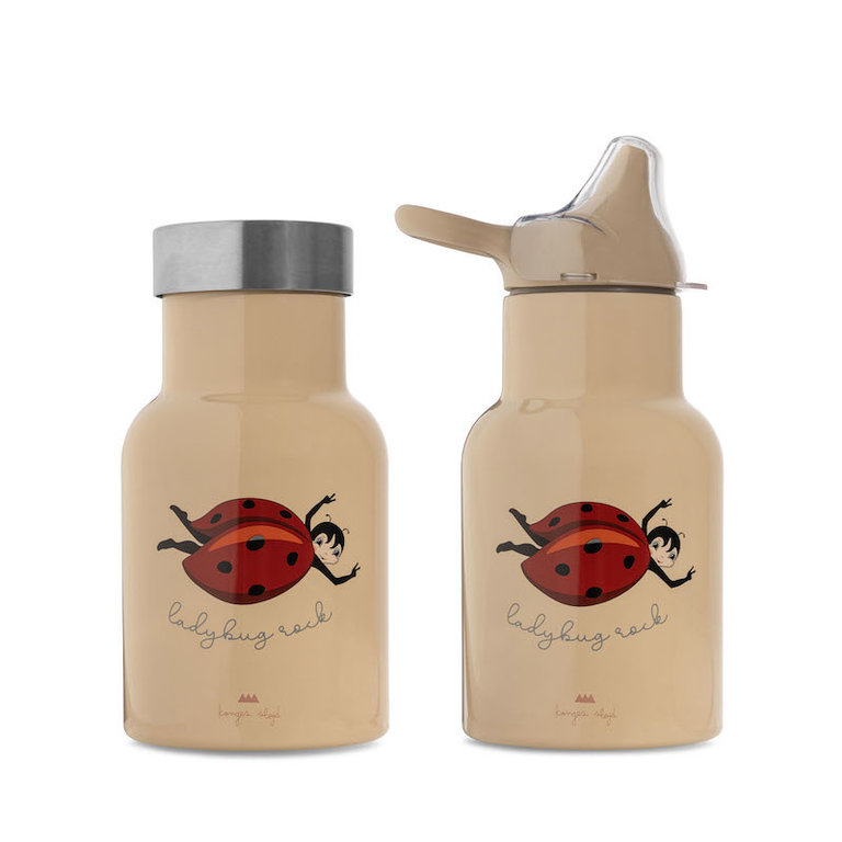 KONGES SLOJD KONGES SLOJD THERMO BOTTLE PETIT - LADYBIRD