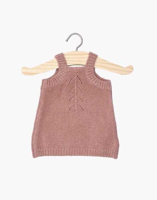 MINIKANE MINIKANE DRESS GISELE KNIT - TEA PINK