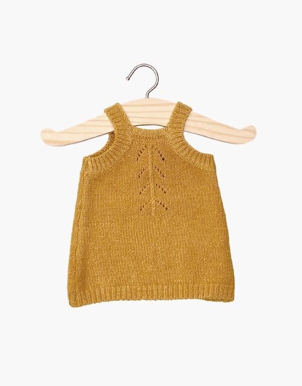 MINIKANE MINIKANE DRESS GISELE KNIT - HONEY