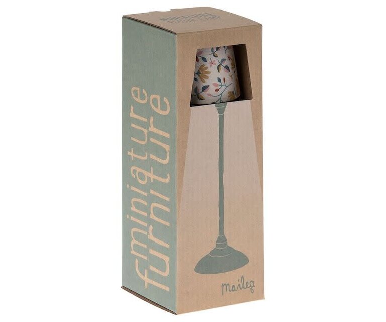 MAILEG MAILEG MINIATURE FLOOR LAMP - DARK MINT