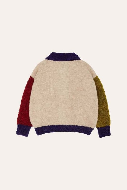 THE CAMPAMENTO AW3 - THE CAMPAMENTO COLOR BLOCK CARDIGAN