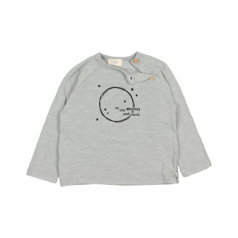 BUHO AW3 - BUHO BB MOON T-SHIRT - EUCALYPTUS