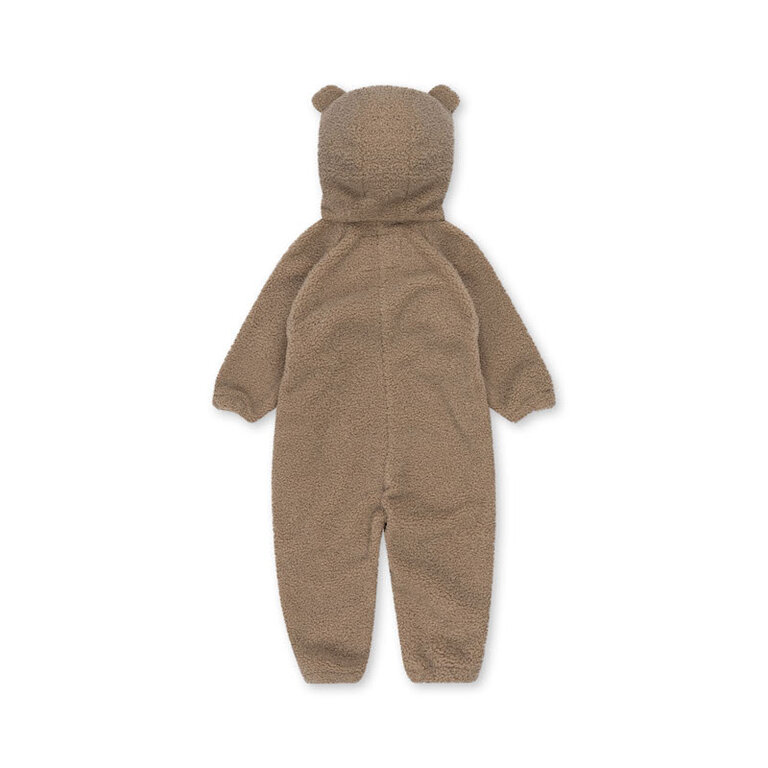 KONGES SLOJD AW3 - KONGES SLOJD GRIZZ TEDDY ONESIE - OXFORD TAN