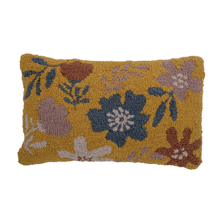 BLOOMINGVILLE BLOOMINGVILLE FILLE CUSHION 50X30CM - YELLOW