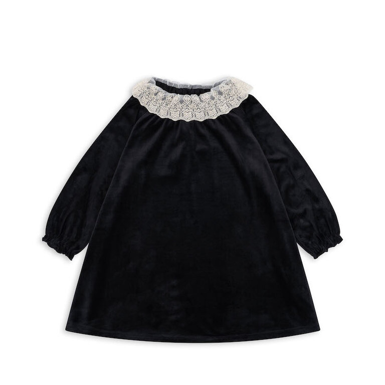 KONGES SLOJD AW3 - KONGES SLOJD VENOLA DRESS B - BLACK