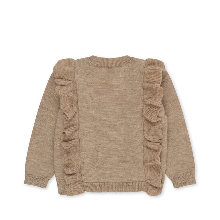 KONGES SLOJD AW3 - KONGES SLOJD FIOL FRILL CARDIGAN