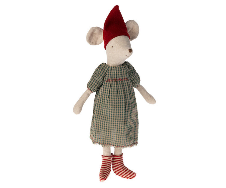 MAILEG MAILEG CHRISTMAS MOUSE MEDIUM - GIRL