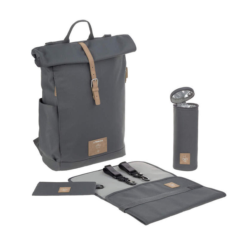 LASSIG LASSIG ROLLTOP BACKPACK - ANTHRACITE