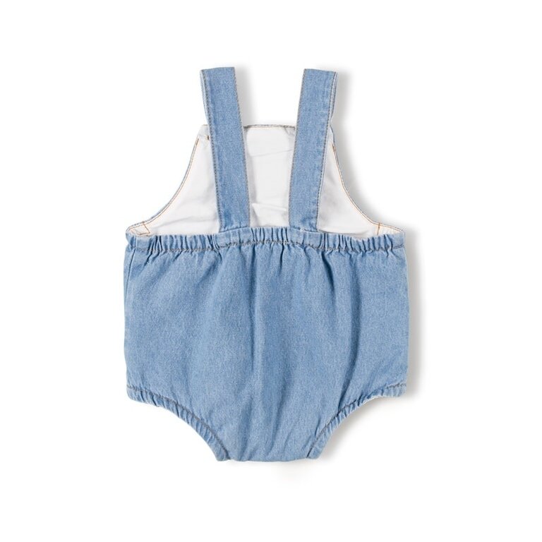 NIXNUT SS4 - NIXNUT BABY KNOT SALOPETTE - JEANS