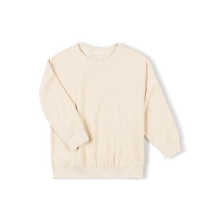 NIXNUT SS4 - NIXNUT LOOSE SWEATER - PEARL