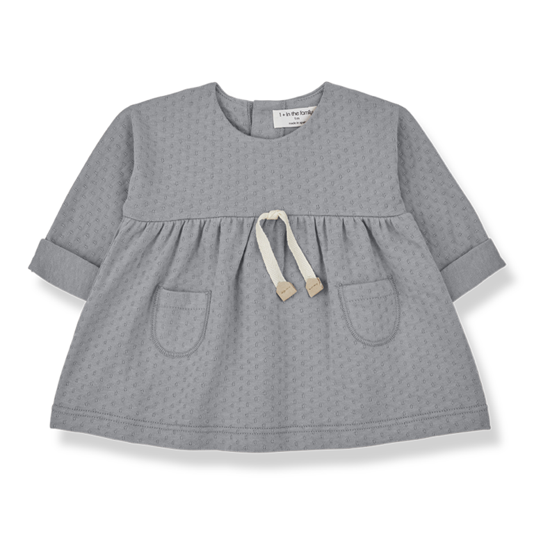 1+ IN THE FAMILY SS4 - 1+ IN THE FAMILY AURORA DRESS - SMOKEY