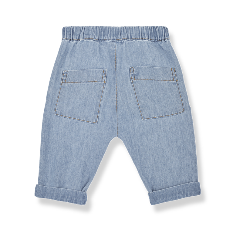 1+ IN THE FAMILY SS4 - 1+ IN THE FAMILY ENRICO PANTS - DENIM