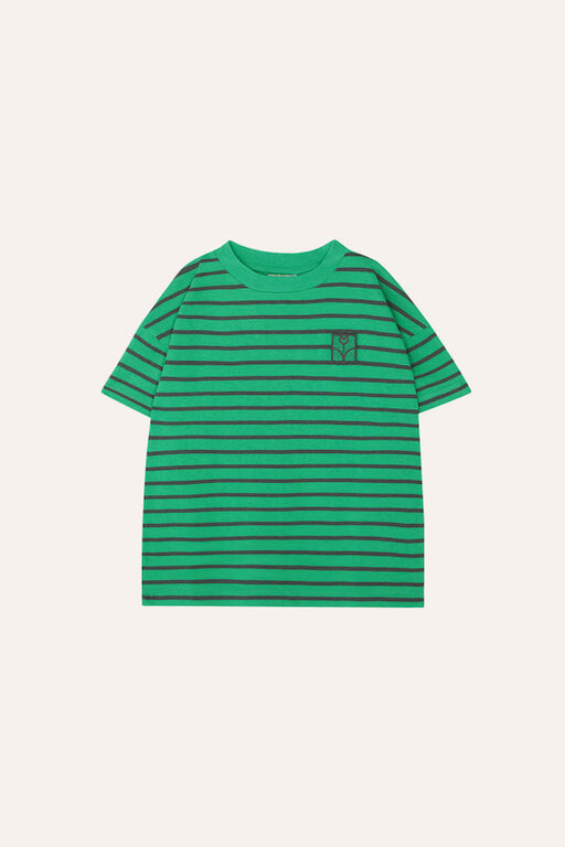 THE CAMPAMENTO SS4 - THE CAMPAMENTO GREEN STRIPED KIDS TSHIRT