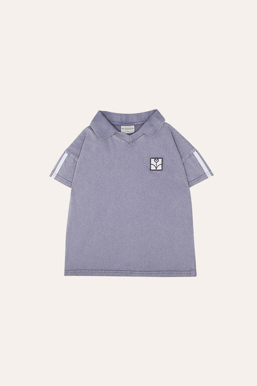 THE CAMPAMENTO SS4 - THE CAMPAMENTO BLUE WASHED KIDS POLO