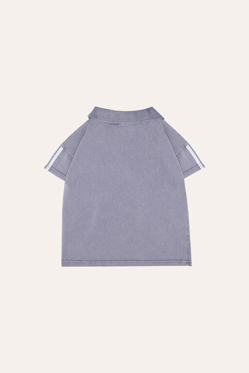 THE CAMPAMENTO SS4 - THE CAMPAMENTO BLUE WASHED KIDS POLO