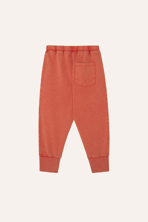 THE CAMPAMENTO SS4 - THE CAMPAMENTO RED WASHED KIDS JOGGING TROUSERS