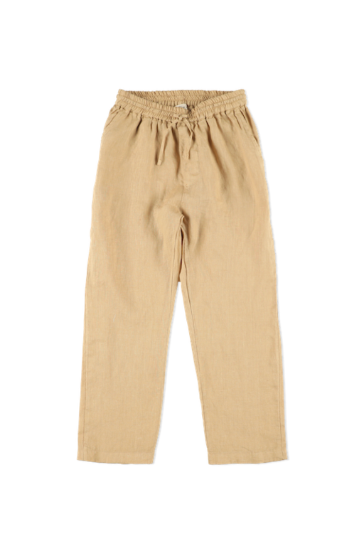 COZMO SS4 - COZMO LINEN PANTS K - BEIGE