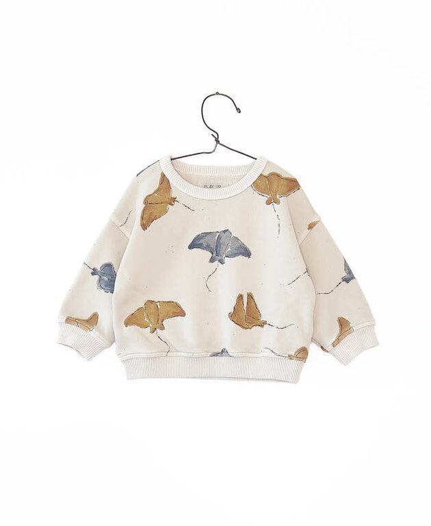 PLAY UP SS4 - PLAY UP BB PRINTED FLEECE SWEATER - FIBER RAIAS