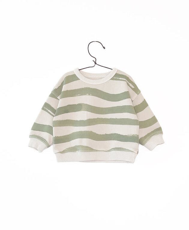 PLAY UP SS4 - PLAY UP BBK PRINTED FLEECE SWEATER - FIBER RISCAS