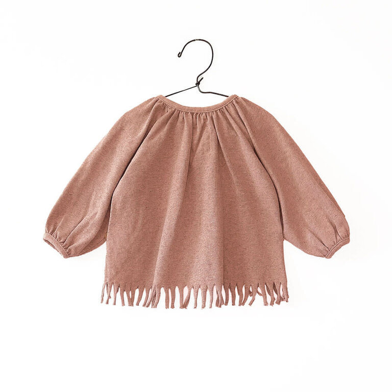 PLAY UP SS4 - PLAY UP BGK JERSEY CARDIGAN - CORAL