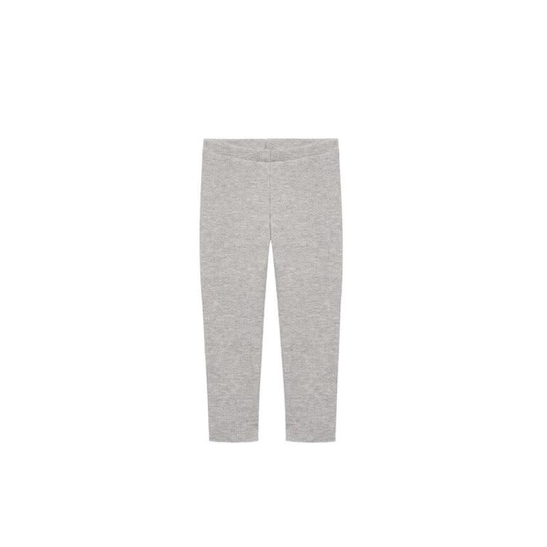 A BASIC BRAND A BASIC BRAND BABY RIB LEGGINGS - LIGHT GREY