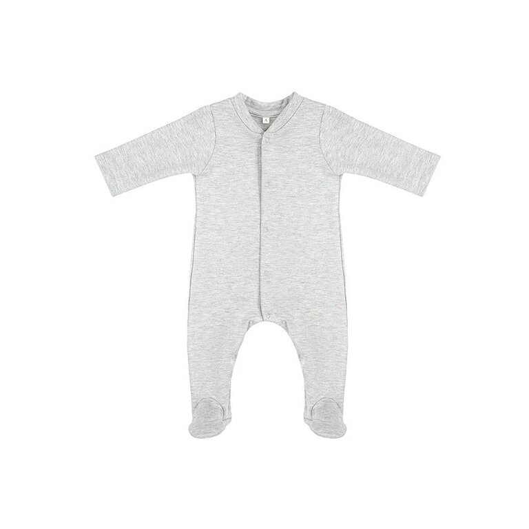 A BASIC BRAND A BASIC BRAND BABY BABYSUIT - LIGHT GREY