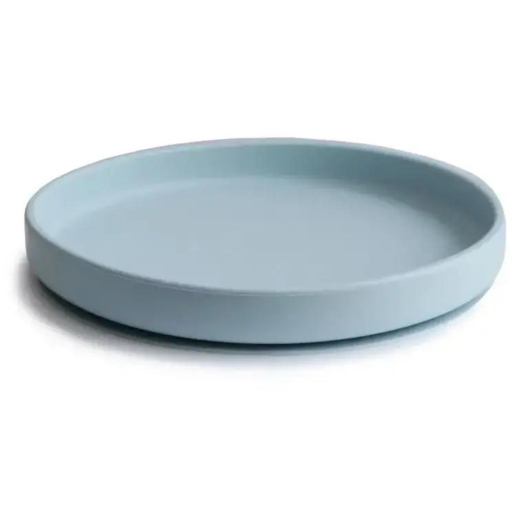 MUSHIE MUSHIE CLASSIC SILICONE PLATE - POWDER BLUE