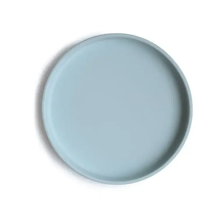 MUSHIE MUSHIE CLASSIC SILICONE PLATE - POWDER BLUE