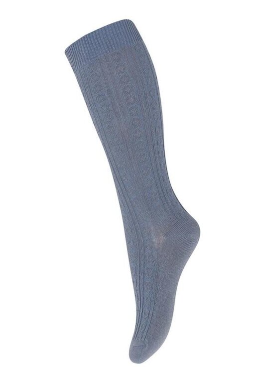 MP DENMARK MP DENMARK MUNO KNEE SOCKS - STONE BLUE