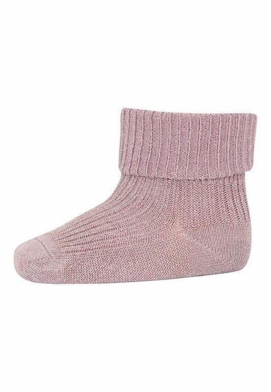 MP DENMARK MP DENMARK IDA GLITTER SOCKS - MAUVE SHADOWS